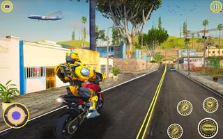 Car Robot Transformation Game پوسٹر