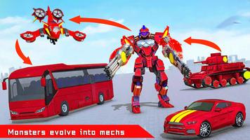 Transforming Mech Robot Game imagem de tela 1