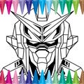Mecha Coloring Book