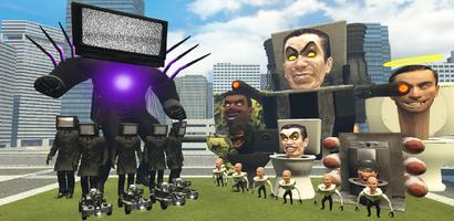 Mecha Camera Man Boss Gmod پوسٹر