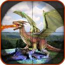 Championnat des chasseurs de sniper: monde dragons APK