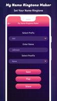 My Name Ringtone Maker 포스터
