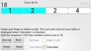 Mean Sumurai - Calcul Mental Affiche