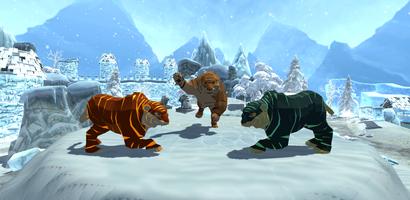 The Tiger Simulator: Arctic 3D 포스터