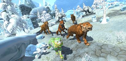 The Tiger Simulator: Arctic 3D 스크린샷 1