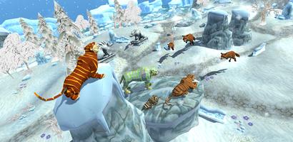 The Tiger Simulator: Arctic 3D تصوير الشاشة 2
