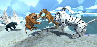 The Tiger Simulator: Arctic 3D تصوير الشاشة 3