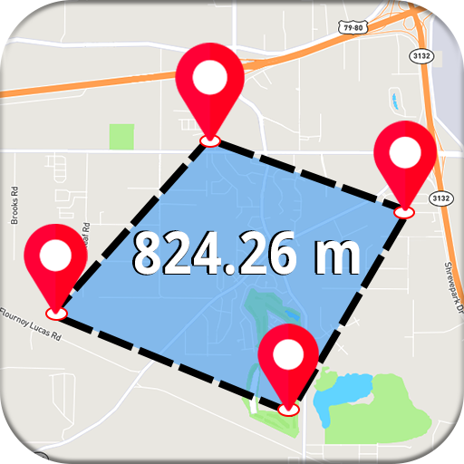 GPS Tierra Área Calculadora