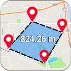 GPS Landen Gebiet Kalkulator Zeichen