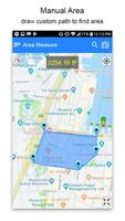 GPS Area Calculator Live Street View Route Finder syot layar 2