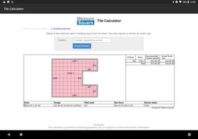 MeasureSquare Tile Calculator screenshot 3