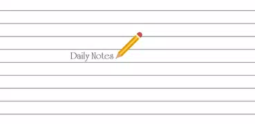 Daily Notes (Notepad, To Do List With Padlock)