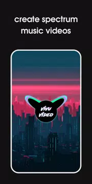 Screenshot 1 for VivuVideo-Audio Spectrum Maker