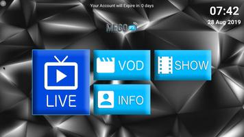 Mego IPTV PRO پوسٹر