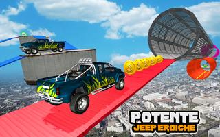 Poster Mega Car Ramp Impossible Stunt