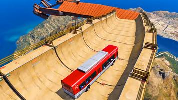 Mega Ramp Stunt: Bus Games スクリーンショット 1