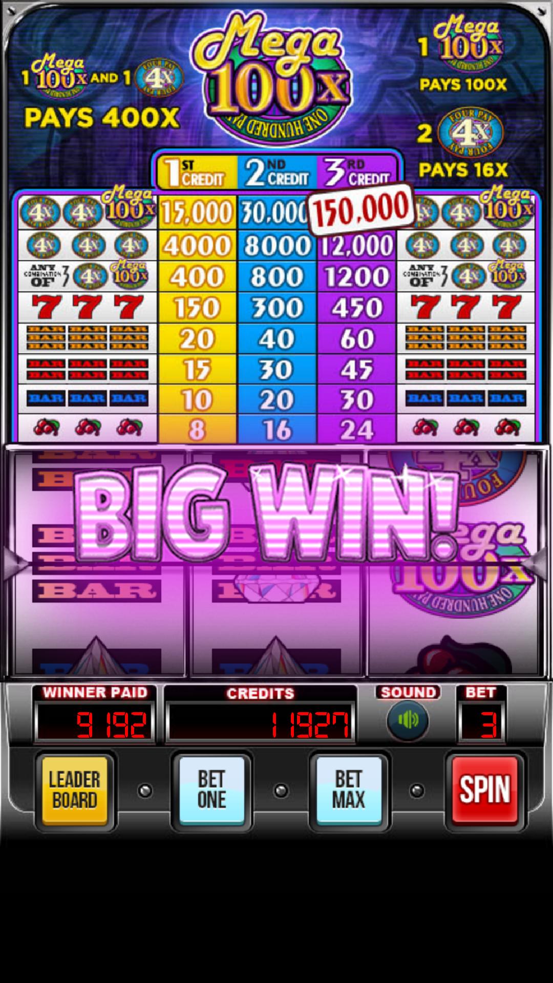 100x Pay Slot 100x Pay Slot