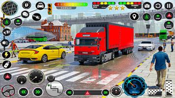 Crazy Truck Transport Car Game ảnh chụp màn hình 1