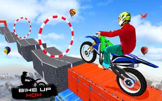 Bike Stunt 3d Race Mega Ramp скриншот 2