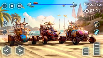 برنامه‌نما Buggy Racing: Kart Race 3D عکس از صفحه