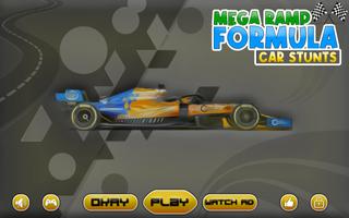 Mega Ramp Formula Car Games 2021 - Car Stunt Race capture d'écran 3