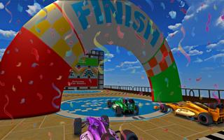 Mega Ramp Formula Car Games 2021 - Car Stunt Race capture d'écran 2