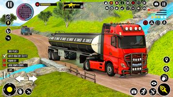 Oil Tanker Driving Truck Games syot layar 1