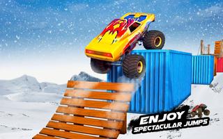 Mega Ramp Monster Truck Racing Poster