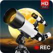 cámara de zoom telescopio hd