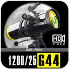 caméra zoom hd méga télescope (photo et vidéo) icône