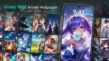 Mur vidéo - Fond d'écran Anime Affiche