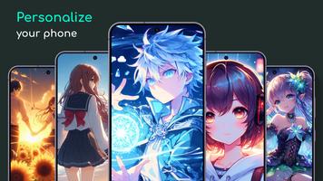 Mur vidéo - Fond d'écran Anime capture d'écran 1