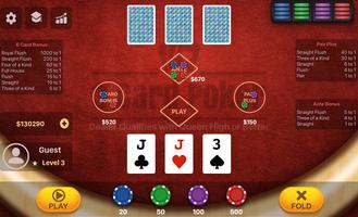 Tri Card Poker Screenshot 1