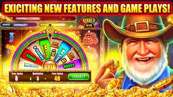 Mega Win Vegas Casino Slots Plakat