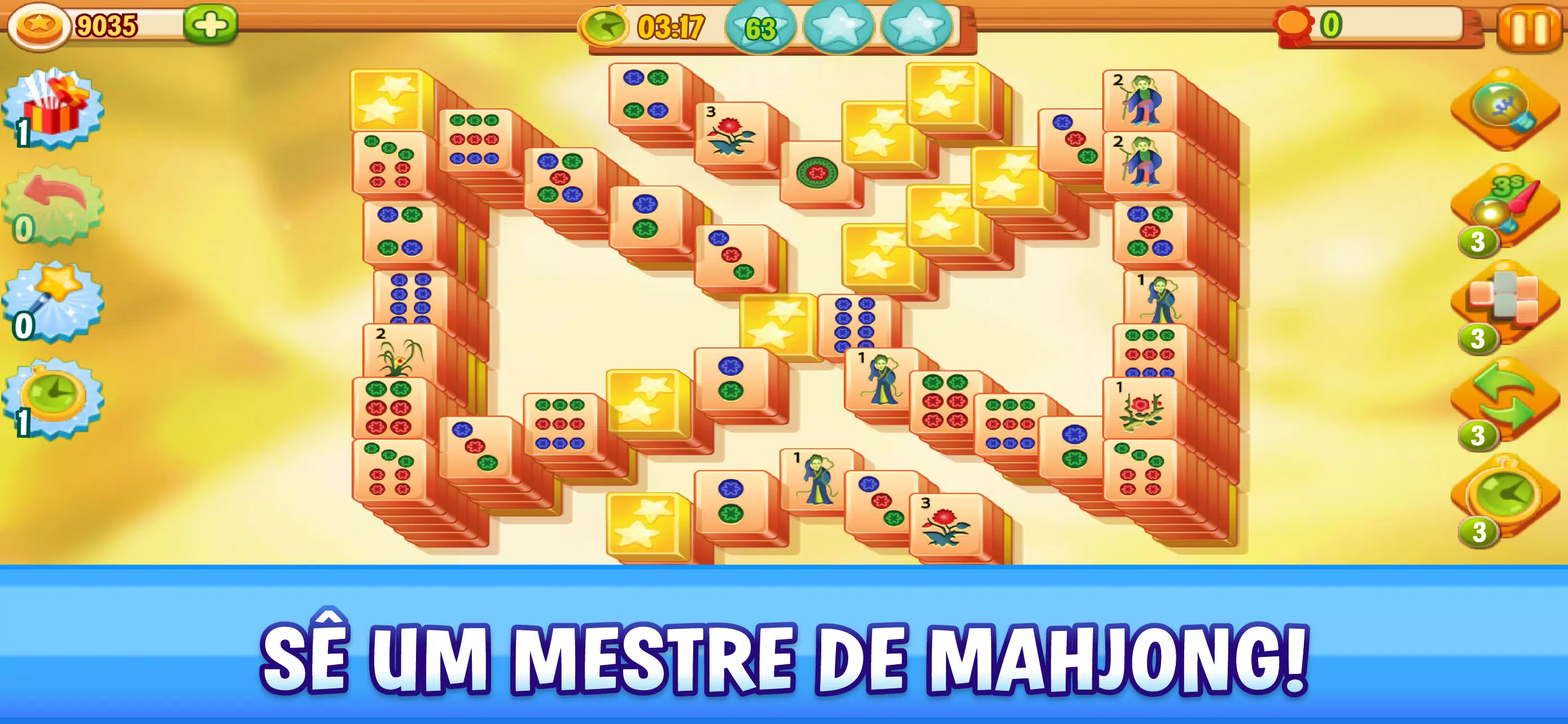 Mahjong Fruta jogo online grátis