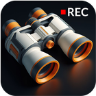 Mega Zoom Binoculars Camera Zeichen