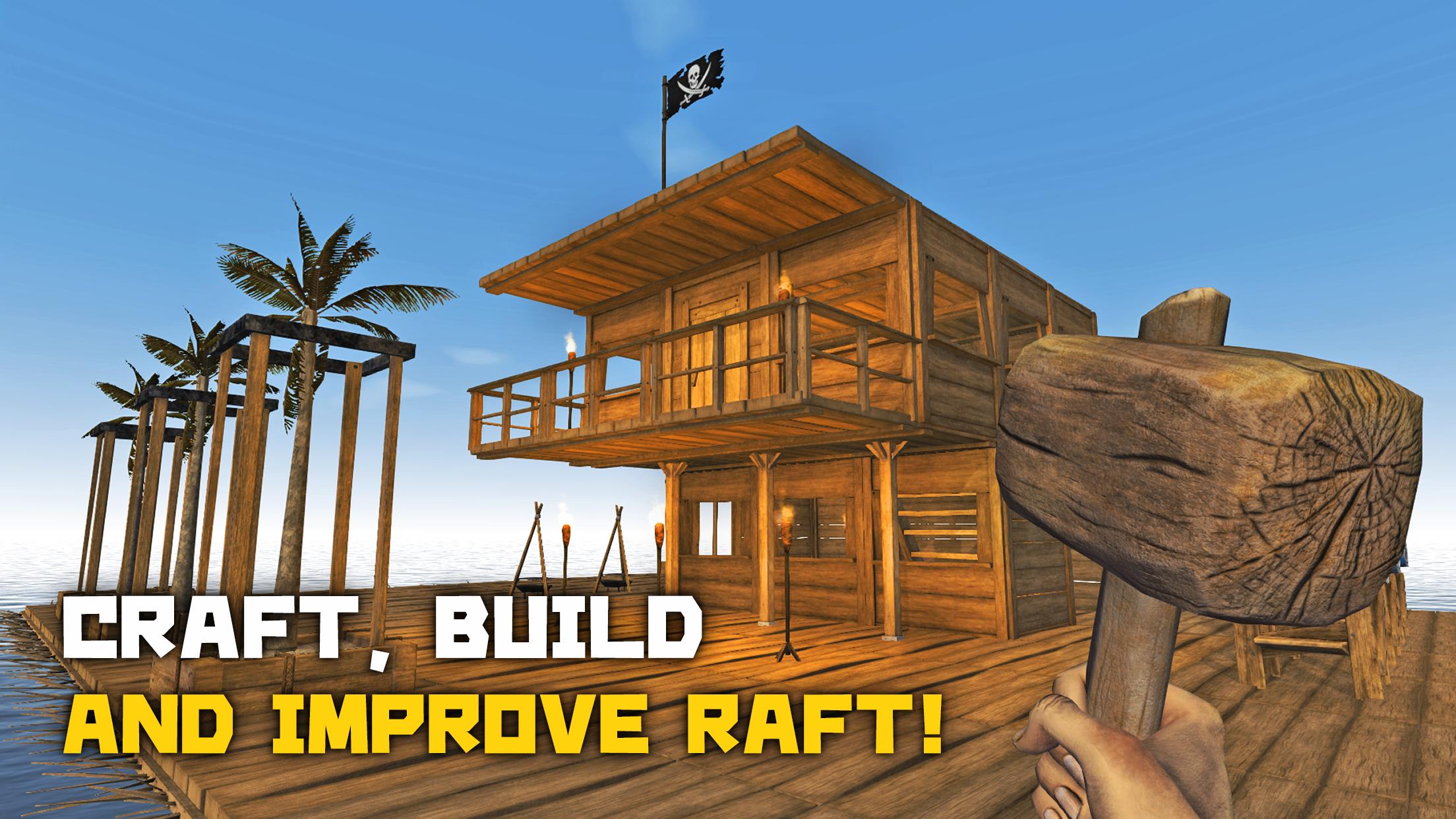 Android 用の Survival On Raft Crafting In The Ocean Apk をダウンロード