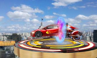 Mega Ramp Car Transform Vertical Ramp Car Games capture d'écran 3