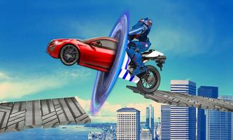 Mega Ramp Car Transform Vertical Ramp Car Games capture d'écran 2