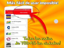Radios de España online gratis hoy Affiche