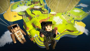 پوستر Blocky Army Battle Royale - To