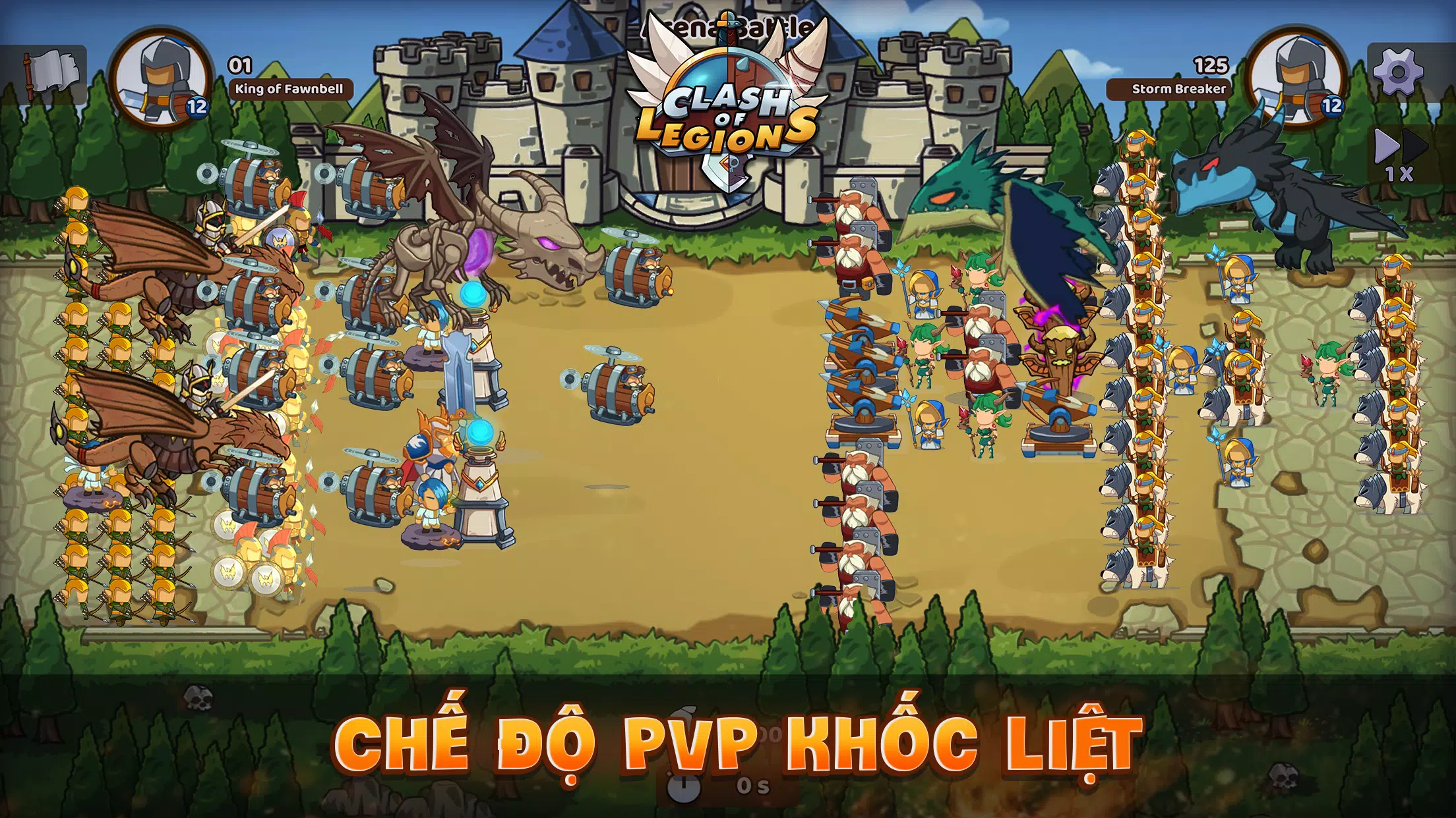 Tải Xuống Apk Mega War - Clash Of Legions Cho Android