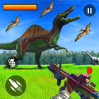 Jeux de chasseur de dinosaurs icône