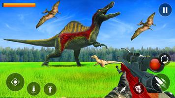 恐竜ハンターゲーム3D スクリーンショット 1
