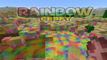 Rainbow Craft Master World 3D captura de pantalla 1