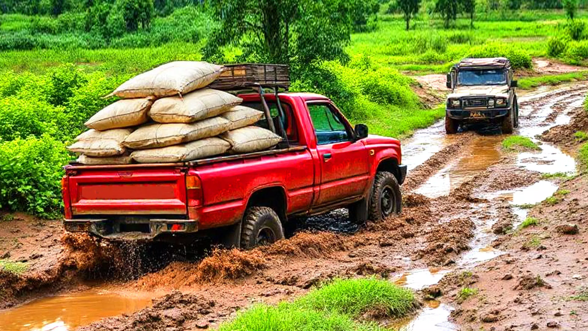 货运皮卡车游戏卡车