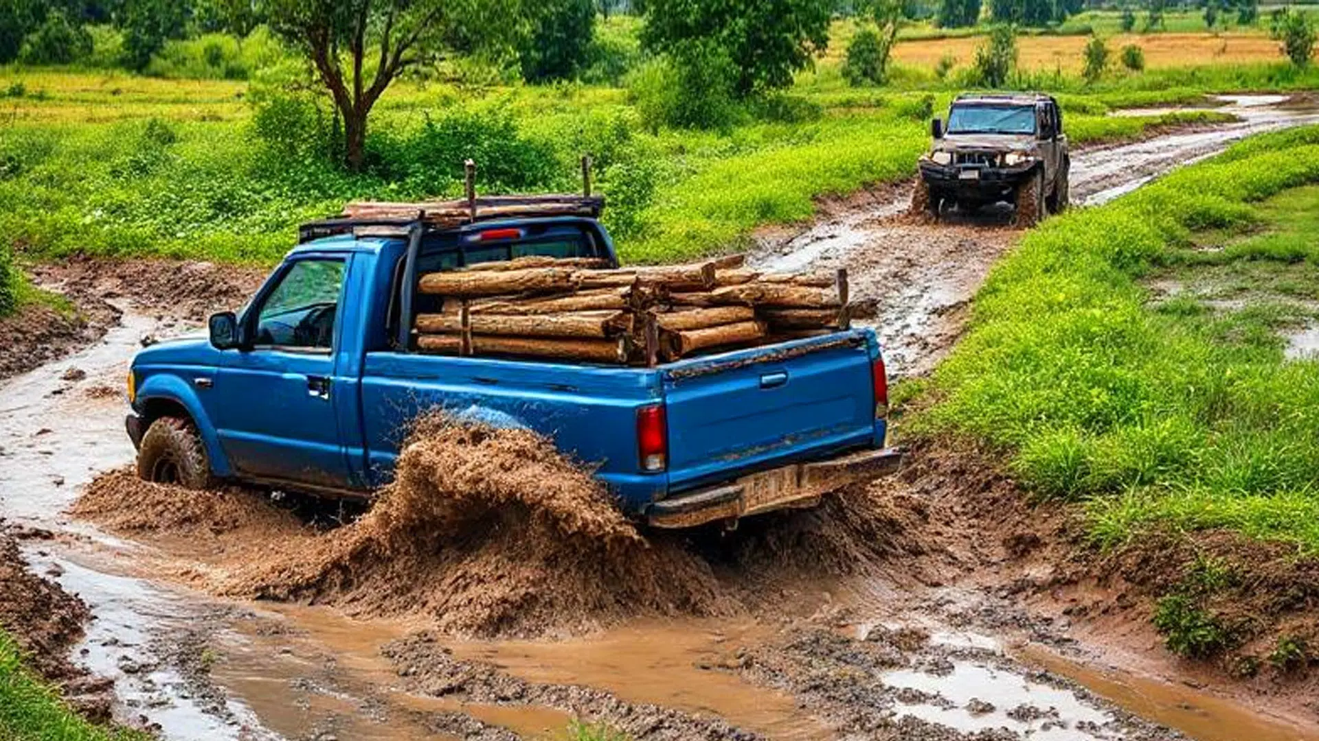 货运皮卡车游戏卡车