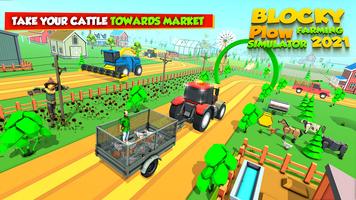 برنامه‌نما Farming Tractor Sim Game 2023 عکس از صفحه