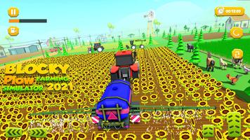 پوستر Farming Tractor Sim Game 2023