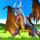 Flying Dragon Simulator Game3D آئیکن